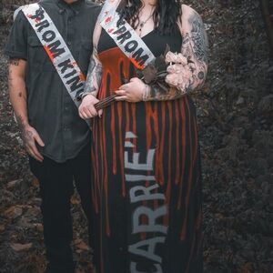 Horror Movie Carrie Themed Dress